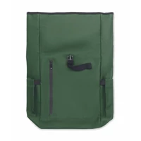 Kép 8/11 - BANGKOK ROLL Rolltop laptop hátizsák 600D, sötétzöld