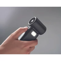 Kép 8/11 - TECHMATE BAMBOO Hordozható turbó ventilátor, fekete