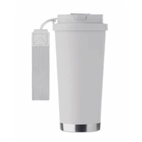 Kép 2/9 - TOPAZ LARGE Duplafalú pohár 500 ml, fehér