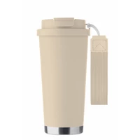 Kép 4/9 - TOPAZ LARGE Duplafalú pohár 500 ml, bézs