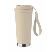 Kép 9/9 - TOPAZ LARGE Duplafalú pohár 500 ml, bézs