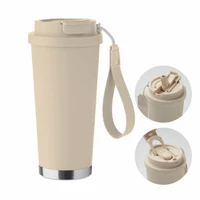 Kép 1/9 - TOPAZ LARGE Duplafalú pohár 500 ml, bézs