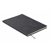 Kép 1/6 - TINTRAY A5 füstös színű PU notesz, fekete