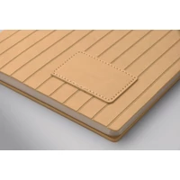 Kép 3/8 - TINTRAY A5 füstös színű PU notesz, bézs