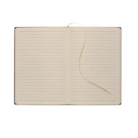 Kép 5/8 - TINTRAY A5 füstös színű PU notesz, bézs