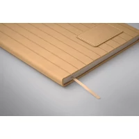 Kép 7/8 - TINTRAY A5 füstös színű PU notesz, bézs