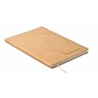 Kép 1/8 - TINTRAY A5 füstös színű PU notesz, bézs