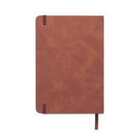 Kép 2/6 - TINT A5 füstös színű PU notesz, barna