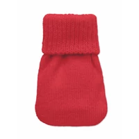 Kép 7/7 - WARMMUFF Kötött poliészter kézmelegítő, piros