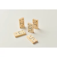 Kép 5/9 - DOMI&CARDS Dominó és kártyakészlet, fa