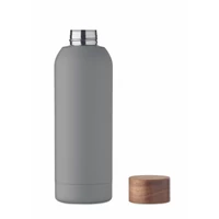 Kép 2/6 - GEISER Szimplafalú palack 700 ml, szürke