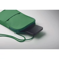 Kép 3/4 - KOROVIN POUCH RPET keresztpántos úti tok, zöld