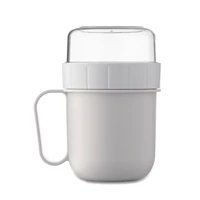 Kép 6/8 - CUP ON GO PP úti pohár 450 ml, fehér