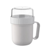 Kép 1/8 - CUP ON GO PP úti pohár 450 ml, fehér