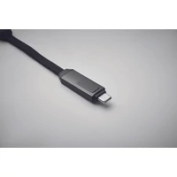 Kép 5/11 - KEYSTO 60W töltőkábel kulcstartó, fekete