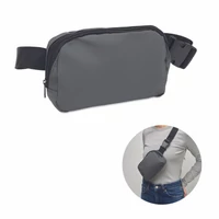 Kép 1/8 - KOROVIN WAIST 210D poliészter övtáska, kőszürke