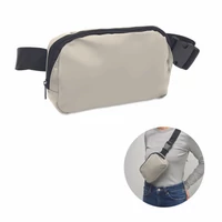 Kép 1/8 - KOROVIN WAIST 210D poliészter övtáska, törtfehér
