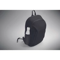 Kép 3/9 - KOROVIN 15 col puha PU laptop hátizsák, fekete