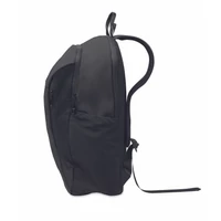 Kép 4/9 - KOROVIN 15 col puha PU laptop hátizsák, fekete