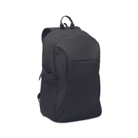 Kép 1/9 - KOROVIN 15 col puha PU laptop hátizsák, fekete