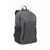 Kép 1/10 - KOROVIN 15 col puha PU laptop hátizsák, kőszürke