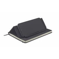 Kép 2/11 - RINBOOK A5 notesz telefontartóval, fekete