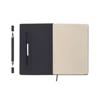 Kép 8/11 - RINBOOK A5 notesz telefontartóval, fekete