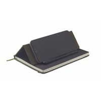 Kép 2/12 - RINBOOK A5 notesz telefontartóval, sötétzöld