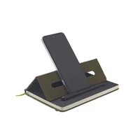 Kép 6/12 - RINBOOK A5 notesz telefontartóval, sötétzöld