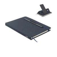 Kép 1/10 - RINBOOK A5 notesz telefontartóval, francia tengerészkék