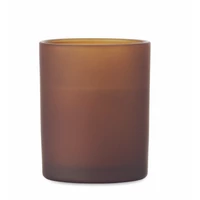 Kép 7/7 - KIVAS WOOD Növényi viaszgyertya 80 g, barna