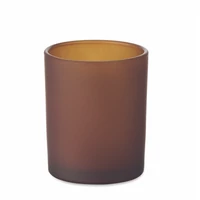 Kép 1/7 - KIVAS WOOD Növényi viaszgyertya 80 g, barna