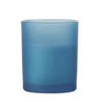Kép 5/6 - KIVAS WOOD Növényi viaszgyertya 80 g, kék