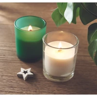 Kép 3/8 - KIVAS WOOD Növényi viaszgyertya 80 g, áttetsző