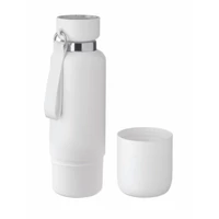 Kép 3/7 - NOEKA Duplafalú palack 500 ml, fehér