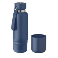 Kép 4/8 - NOEKA Duplafalú palack 500 ml, francia tengerészkék