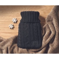 Kép 5/7 - TOASTY Melegvizes palack 400 ml, fekete