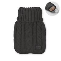 Kép 1/7 - TOASTY Melegvizes palack 400 ml, fekete