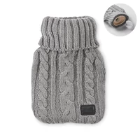 Kép 1/8 - TOASTY Melegvizes palack 400 ml, szürke