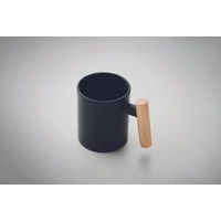 Kép 3/4 - CRENATE Kerámia bögre 320 ml, fekete
