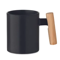 Kép 4/4 - CRENATE Kerámia bögre 320 ml, fekete