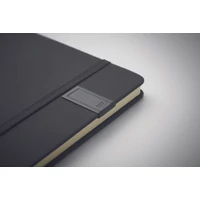 Kép 4/6 - USBNOTE A5 notesz, integrált pendrive, fekete