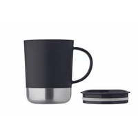 Kép 5/7 - BEAKER Szimplafalú bögre 300 ml, fekete
