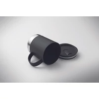 Kép 7/7 - BEAKER Szimplafalú bögre 300 ml, fekete