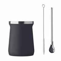 Kép 2/4 - MIYERBA Yerba mate tea pohár, fekete