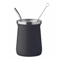 Kép 1/4 - MIYERBA Yerba mate tea pohár, fekete