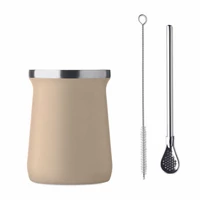 Kép 2/4 - MIYERBA Yerba mate tea pohár, bézs