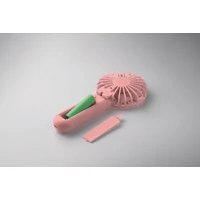 Kép 4/6 - IBERA Hordozh.összecsukh. ventilátor, babarózsaszín