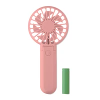 Kép 6/6 - IBERA Hordozh.összecsukh. ventilátor, babarózsaszín