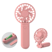 Kép 1/6 - IBERA Hordozh.összecsukh. ventilátor, babarózsaszín